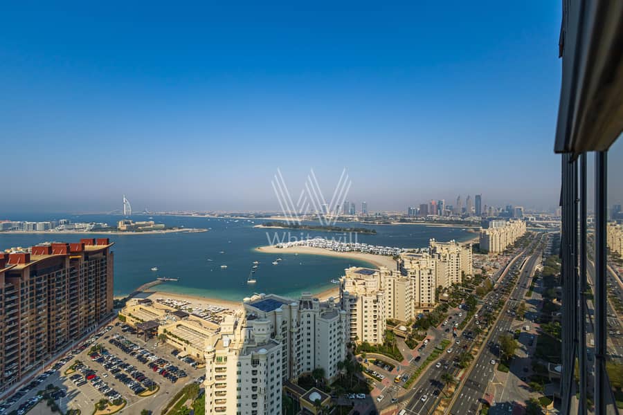 Breathtaking Sea View|Fully Furnished | High Floor