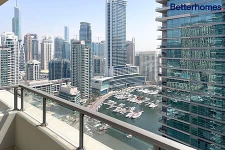 1 Bedroom Apartment for Rent in Dubai Marina, Dubai - Upgraded | Chiller Free | Vacant | High Floor