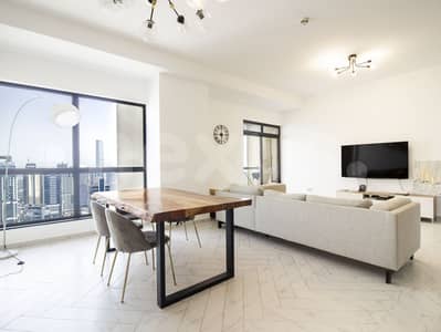 2 Bedroom Flat for Rent in Jumeirah Beach Residence (JBR), Dubai - Exclusive | High Floor | Full Marina View