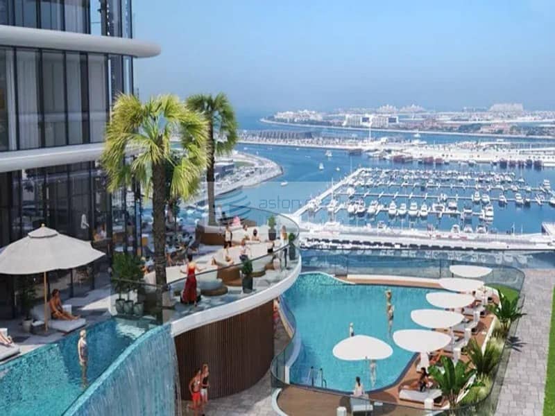 位于迪拜港，索布哈海洋天堂公寓，索巴海文大厦A座 2 卧室的公寓 7100000 AED - 8925821