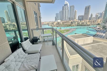 1 Bedroom Apartment for Rent in Downtown Dubai, Dubai - One Bedroom | One Balcony | Fountain Views