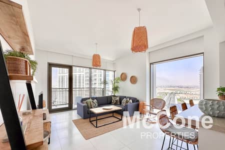 2 Bedroom Flat for Rent in Dubai Creek Harbour, Dubai - Fully Furnished | High Floor | Ready To Move-In