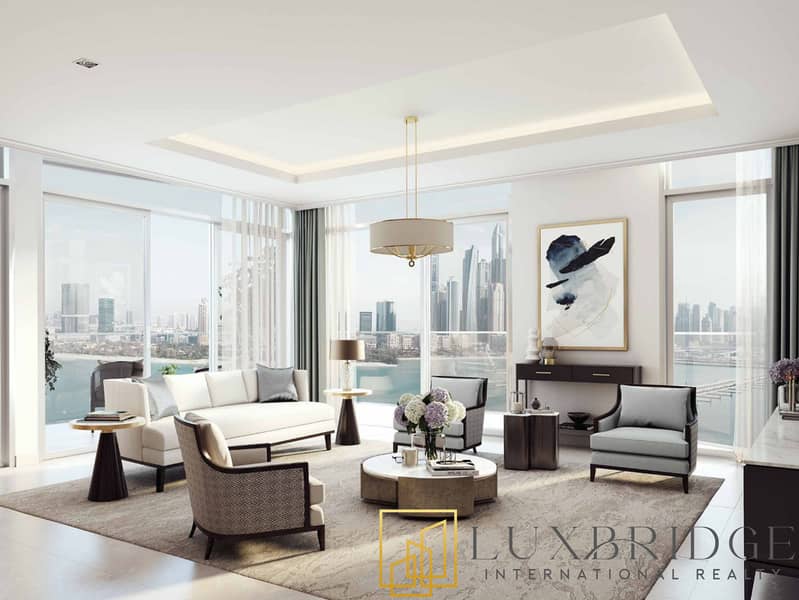 位于迪拜港，艾玛尔海滨社区，皇宫海滩公寓 1 卧室的公寓 2300000 AED - 8926196
