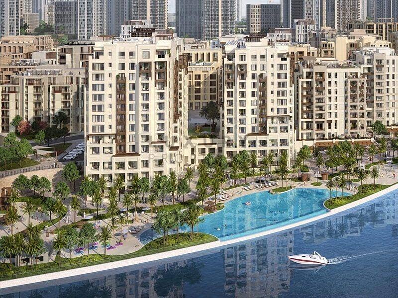 位于迪拜溪港，雪松公寓，溪滩雪松 2 号楼 1 卧室的公寓 1375000 AED - 8891046