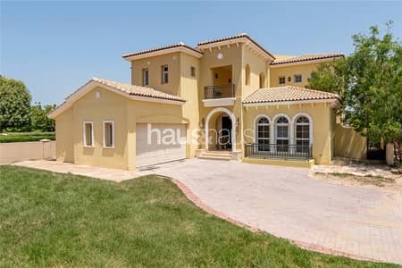 5 Bedroom Villa for Sale in Jumeirah Golf Estates, Dubai - Upgraded | Golf Course Views | Corner Plot