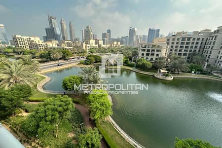 Studio for Rent in The Views, Dubai - Lake view | Unfurnished | Chiller free | Balcony