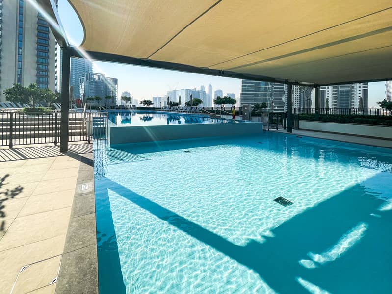 Fully Furnished 2-Bed Apartment at Top Floor Partial Burj Views - Image 34