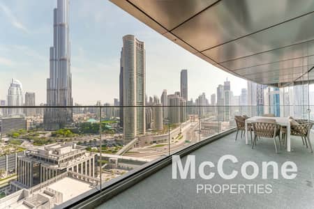 3 Bedroom Hotel Apartment for Rent in Downtown Dubai, Dubai - All Inclusive | Burj Khalifa View | Spacious