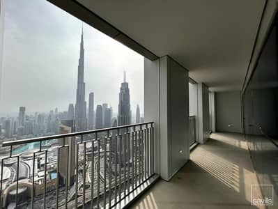 3 Bedroom Flat for Rent in Za'abeel, Dubai - High floor l Vacant l Full Burj Khalifa View