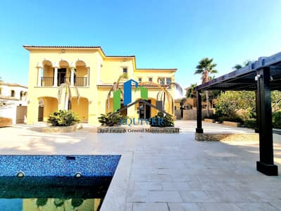 5 Bedroom Villa for Sale in Saadiyat Island, Abu Dhabi - TRUE PARADISE STANDALONE 5BR VILLA | GOLF SEA VIEW