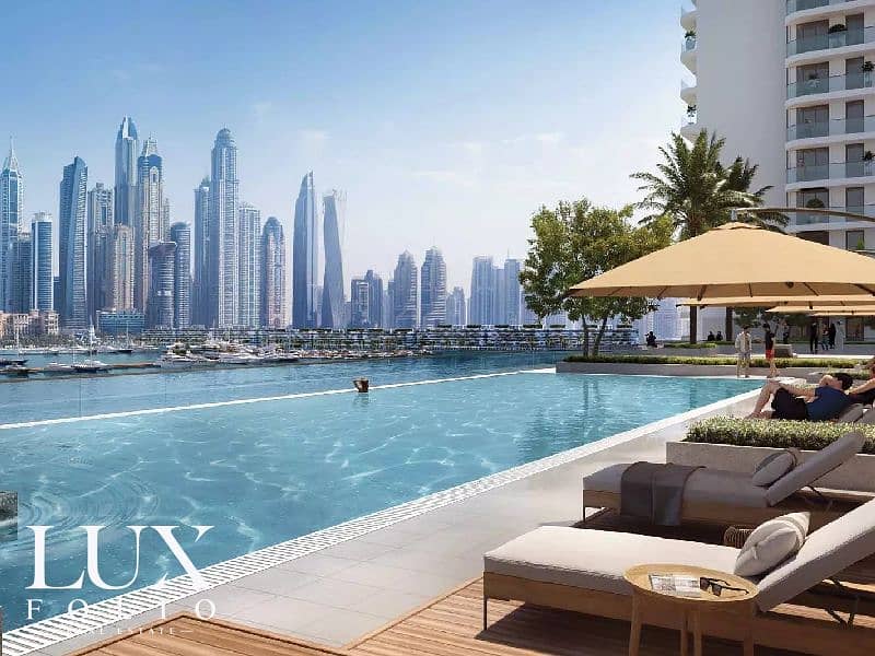 位于迪拜港，艾玛尔海滨社区，皇宫海滩公寓 1 卧室的公寓 2550000 AED - 8759847