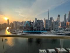 Penthouse Level 2BHK | Exclusive Furnished Unit | Lake and Burj Khalifa Views