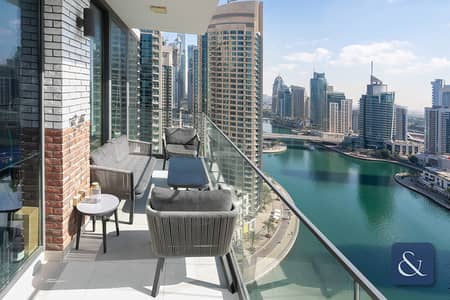 3 Bedroom Flat for Sale in Dubai Marina, Dubai - 3 Bed Converted to 2 Bed | Full Marina View