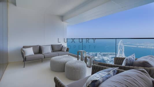 5 Bedroom Penthouse for Sale in Jumeirah Beach Residence (JBR), Dubai - Video Available | High Floor I Full Sea View | VOT
