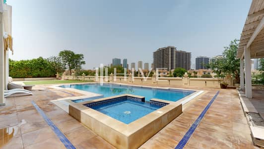 6 Bedroom Villa for Sale in Dubai Sports City, Dubai - luxurious villa facing luscious green golf course