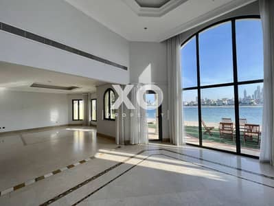 4 Bedroom Villa for Rent in Palm Jumeirah, Dubai - Unfurnished | High Number | Central Rotunda