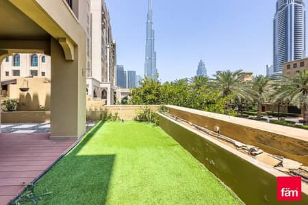 2 Bedroom Flat for Sale in Downtown Dubai, Dubai - Rare 2BR+Study+Maids | Private Terrace | Burj View