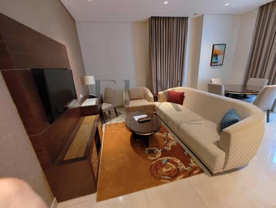 2 Bedroom Apartment for Rent in Business Bay, Dubai - Bright | Spacious | SERVICED | Burj and Canal view