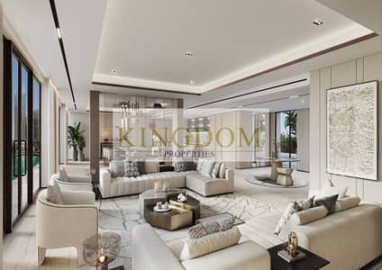 3 Bedroom Apartment for Sale in Dubai Marina, Dubai - Villa Living Room & Entrance. jpg