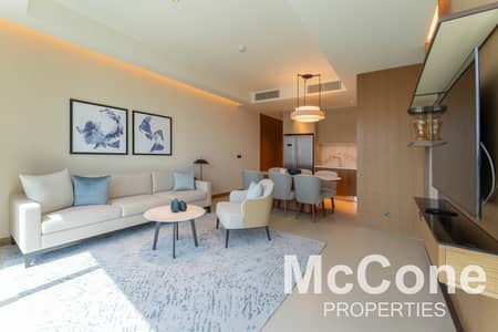 3 Bedroom Flat for Rent in Downtown Dubai, Dubai - Burj Khalifa and Fountain View | Serviced | Vacant
