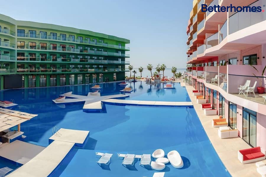 位于世界岛屿，欧洲之心，蔚蓝海岸酒店 的酒店式公寓 1600000 AED - 8928810