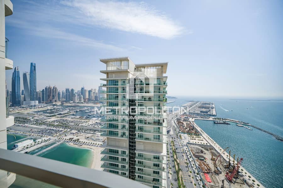 位于迪拜港，艾玛尔海滨社区，滨海景观公寓，滨海景观1号大厦 1 卧室的公寓 2700000 AED - 7865545