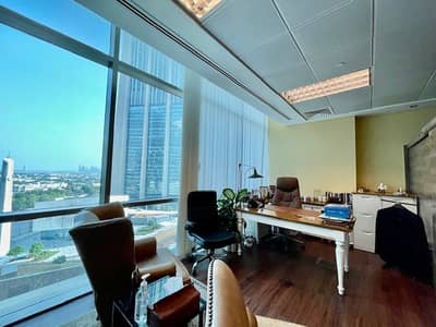 Office for Rent in DIFC, Dubai - Vacant | Open View | Fitted | Service Fee Included