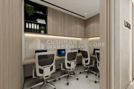 Office for Rent in Jumeirah Lake Towers (JLT), Dubai - Fitted and Furnished | Brand New | Ready May 2024