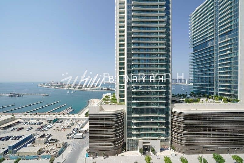 位于迪拜港，艾玛尔海滨社区，日出海湾公寓 1 卧室的公寓 150000 AED - 8078115