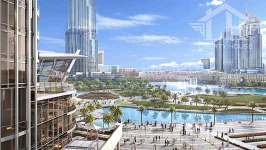 迪拜市中心， 迪拜 2 卧室单位待售 - EMAAR_GrandeDowntown_CGI02-InfinityPool_04B_EDIT-scaled. jpg
