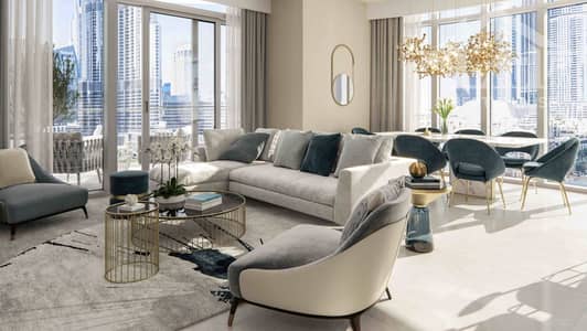 2 Cпальни Апартамент Продажа в Дубай Даунтаун, Дубай - Grande_Living_Final-5k-opt2-2-scaled. jpg