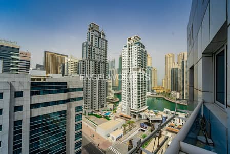 Studio for Sale in Dubai Marina, Dubai - Fully Furnished I Partial Marina View I Upgraded