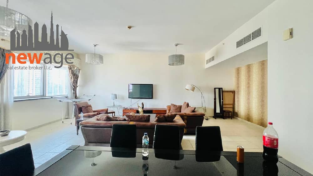 Furnished Burj view 2br for rent