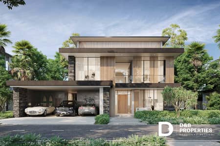 4 Bedroom Villa for Sale in Tilal Al Ghaf, Dubai - Corner Plot | Haven | Upgraded landscape And Pool