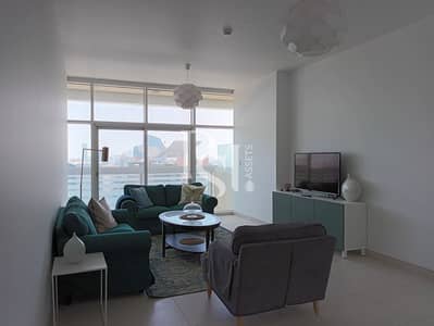 شقة 1 غرفة نوم للايجار في الخالدية، أبوظبي - Al-ain-tower-khalidiya-abu-dhabi-living-area (1). JPG