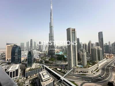 3 Bedroom Flat for Rent in Downtown Dubai, Dubai - High Floor, Furnished, Burj Khalifa View