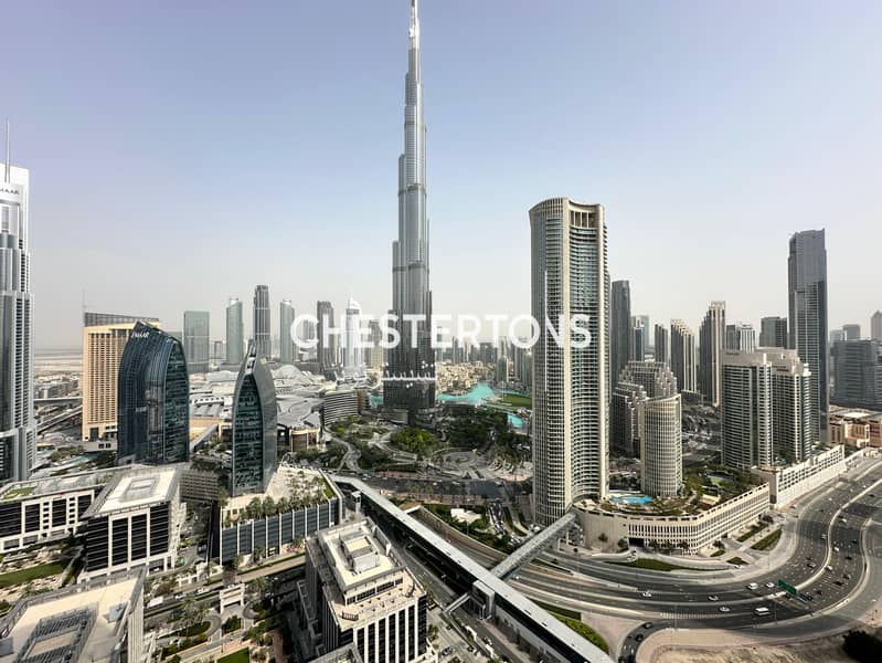High Floor, Furnished, Burj Khalifa View