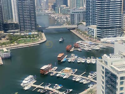 2 Bedroom Flat for Sale in Dubai Marina, Dubai - Marina and Sea views|High Floor|Spacious|With Maids|Rented