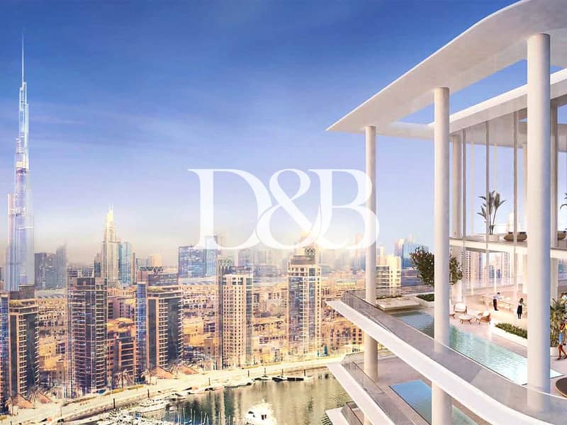 2 Enjoy Luxury Living | Burj Khalifa and Canal View