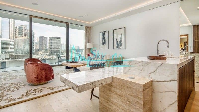 3 Dorchester Residence | Burj Khalifa District | 5-BR Penthouse with Private Pool