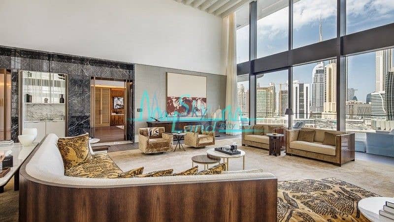 5 Dorchester Residence | Burj Khalifa District | 5-BR Penthouse with Private Pool