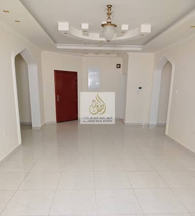 For annual rent in Ajman  Show of the week exclusively  Available 4 rooms and a living room with 2 balconies with 3 bathrooms in Al Jurf 2, close to