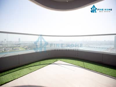 3 Bedroom Apartment for Rent in Al Reem Island, Abu Dhabi - Spacious & Cozy | 3BR w/Maids & Balcony | Sea View