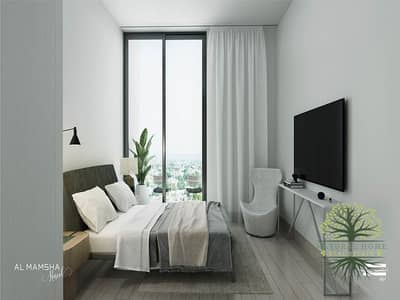 شقة 3 غرف نوم للبيع في مويلح، الشارقة - Room Render - Al Mamsha Raseel. jpg