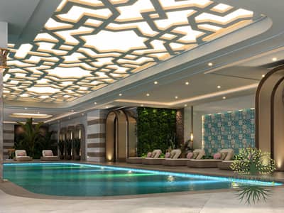 4 Bedroom Apartment for Sale in Al Mamzar, Sharjah - 1-FF - Swimming Pool V01. jpg