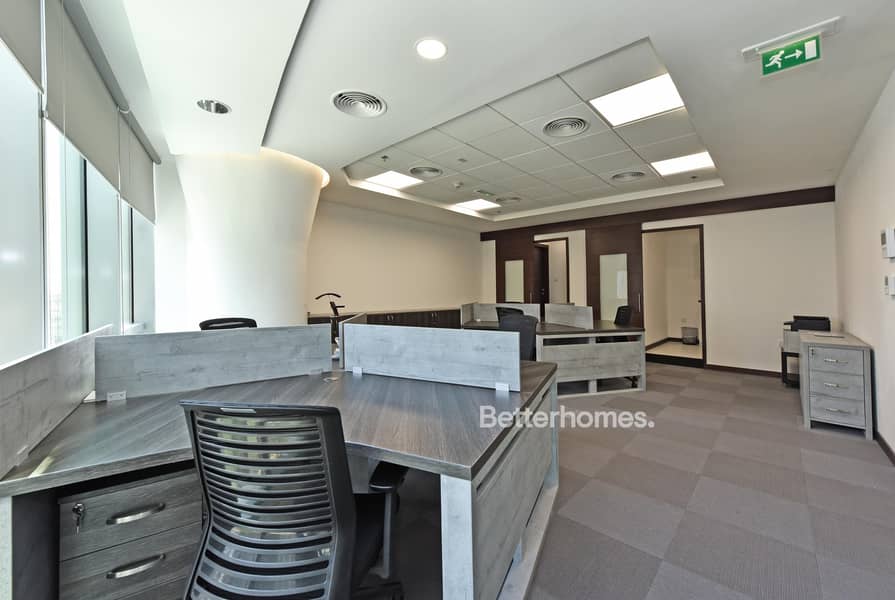 Office | Fully Fitted and Furnished DIFC