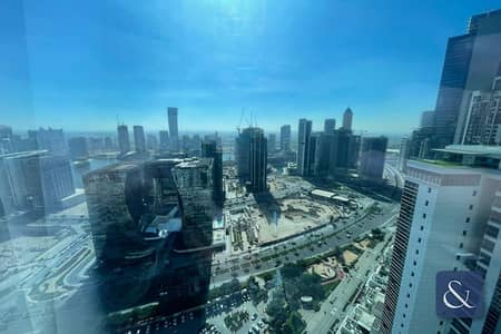 2 Bedroom Apartment for Rent in Business Bay, Dubai - Unfurnished | High Floor | Vacant | 2 Bed