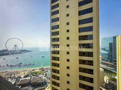 3 Bedroom Apartment for Sale in Jumeirah Beach Residence (JBR), Dubai - Fully Furnished l High Floor l Sea view