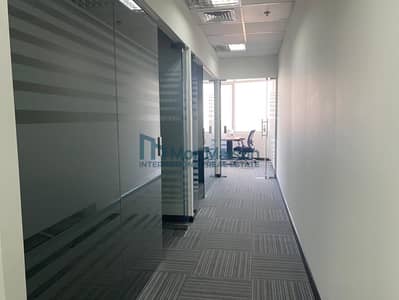 Office for Rent in Jumeirah Lake Towers (JLT), Dubai - Fitted Office | 3 Glass Partitioned | Vacant