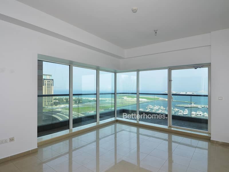 Sea View | Low Floor | Maid's | Unfurnished